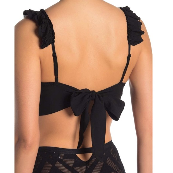 Only hearts ruffle bra top, sz m, NWT - Picture 8 of 8